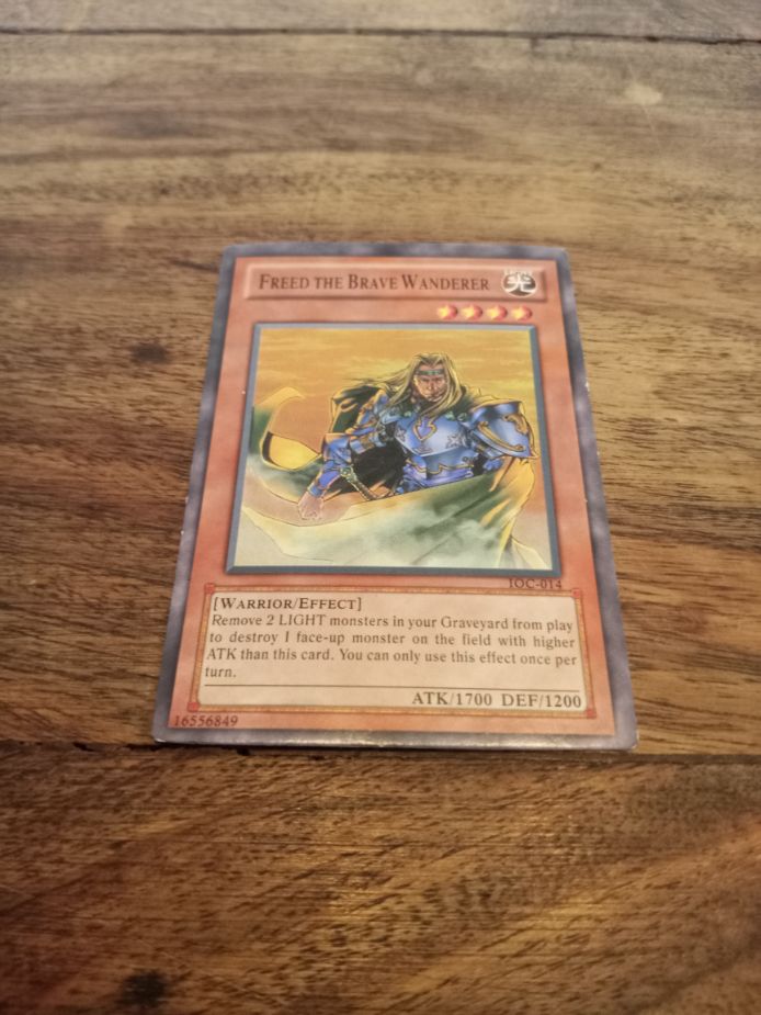 Yu-Gi-Oh! Freed the Brave Wanderer IOC-014