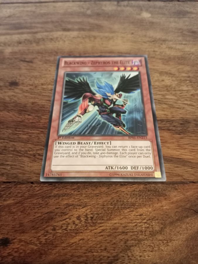 Yu-Gi-Oh! Blackwing - Zephyros The Elite BP01-EN215
