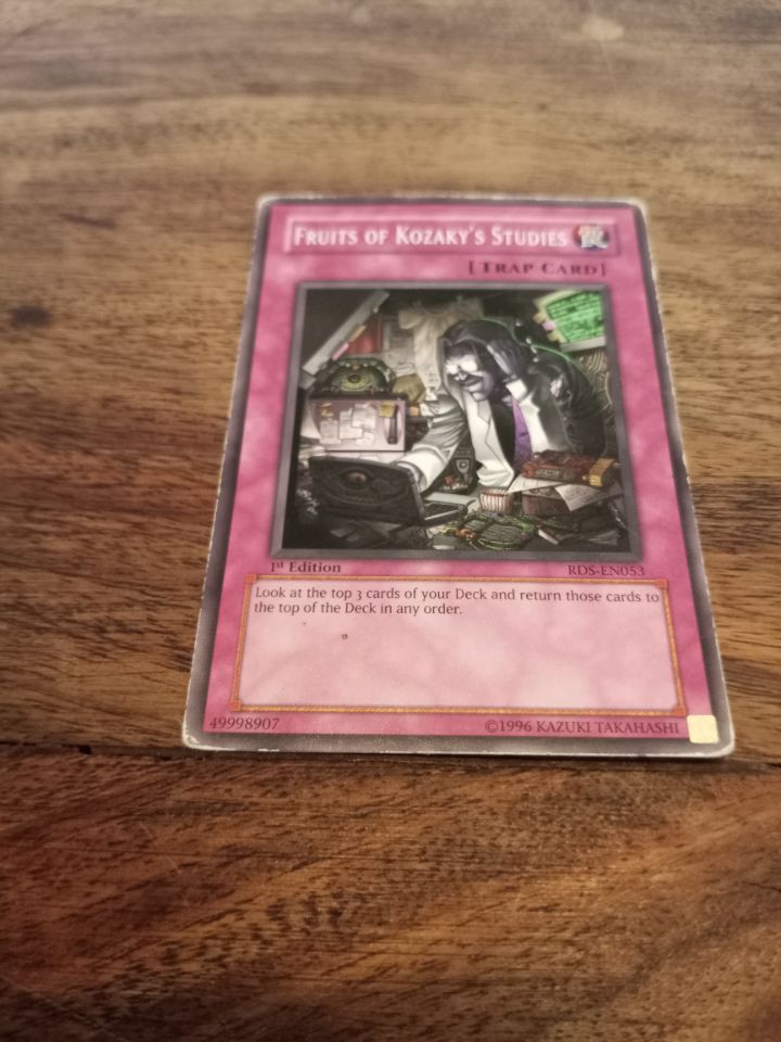 Yu-Gi-Oh! Fruits Of Kozaky's Studies RDS-EN053