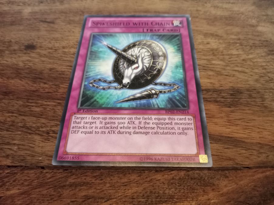 Yu-Gi-Oh! Spikeshield With Chain BP02-EN214