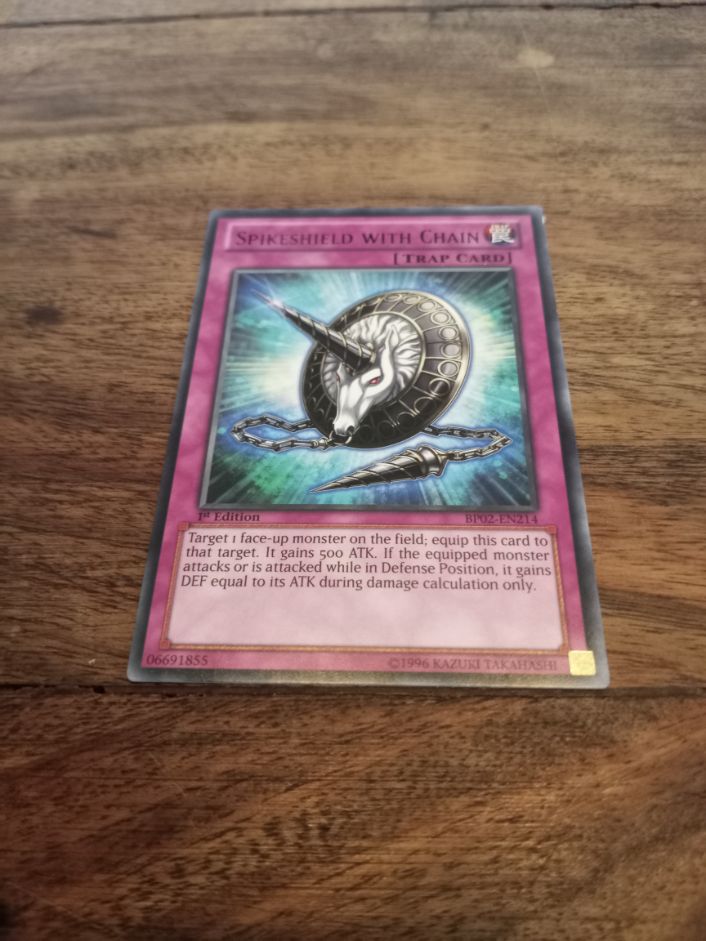 Yu-Gi-Oh! Spikeshield With Chain BP02-EN214