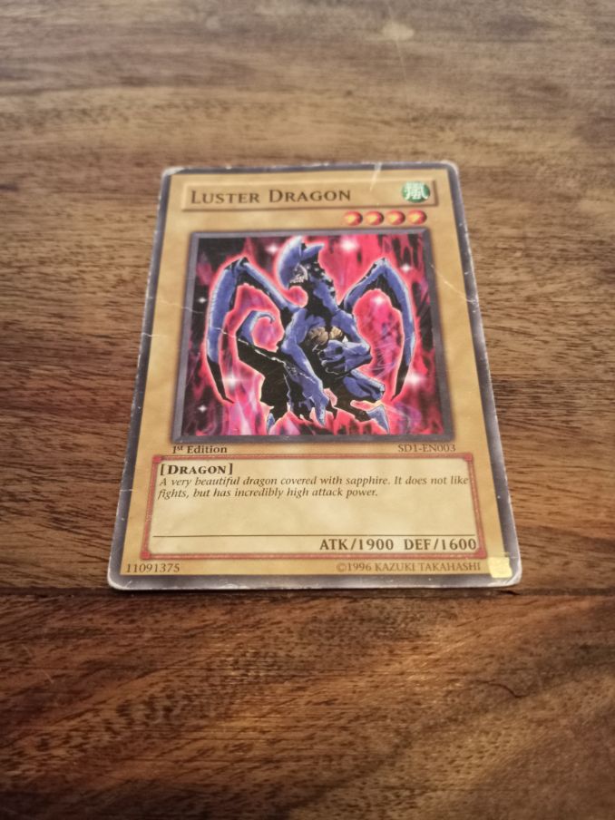Yu-Gi-Oh! Luster Dragon SD1-EN003