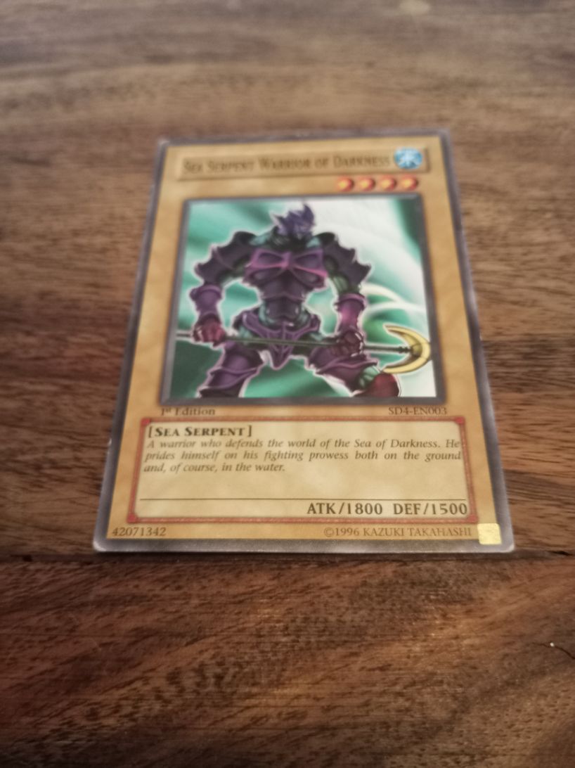Yu-Gi-Oh! Sea Serpent Warrior Of Darkness SD4-EN003