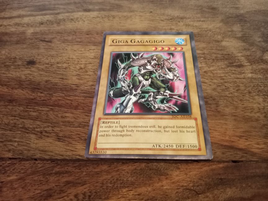 yugioh gagagigo cards Yu-gi-oh! Card Lore but lost his heart and his redemption. Gogiga Gagagigo (1st Edition) -