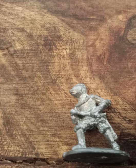Knight in Plate Armour Metal Miniature