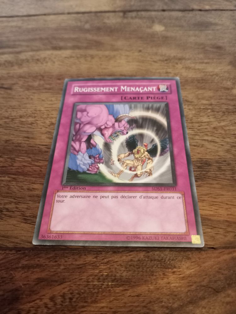 Yu-Gi-Oh! Rugissement Menaçant 5DS1-FR031