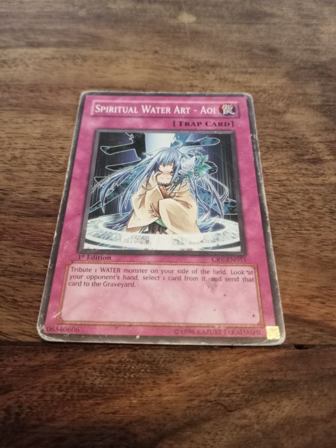Yu-Gi-Oh! Spiritual Water Art Aoi CRV-EN051