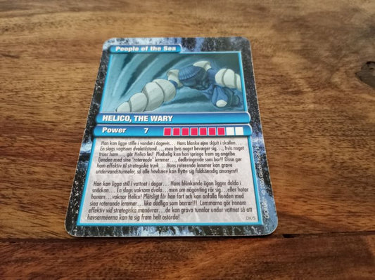 Gormiti Helico the Wary Card