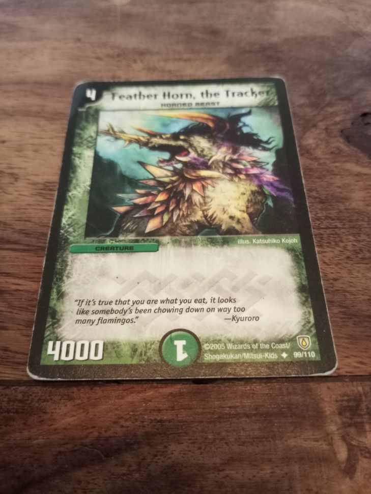 Duel Masters Feather Horn, the Tracker