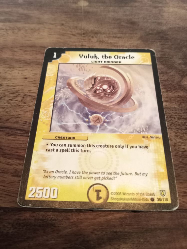 Duel Masters Yuluk, the Oracle