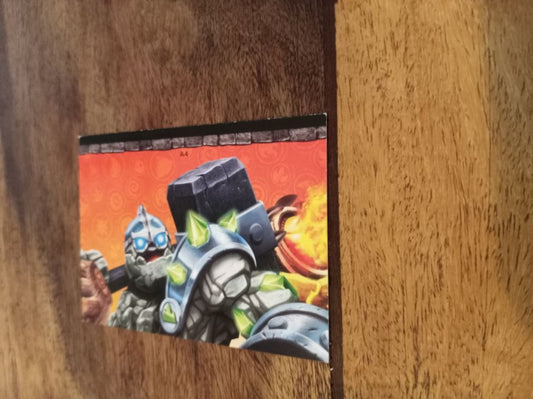 Skylanders Giants Puzzle Card