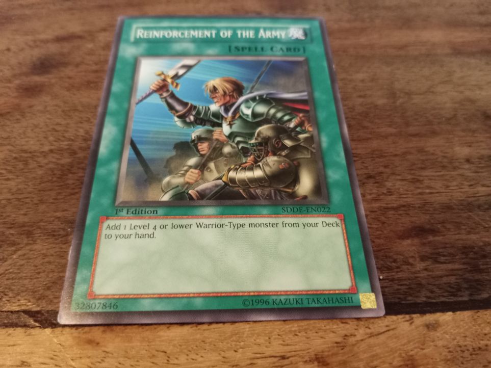Yu-Gi-Oh! Reinforcement of the Army SDDE-EN022