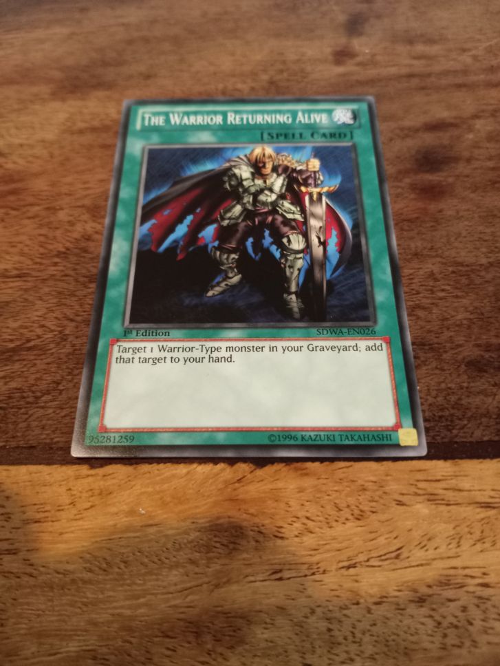 Yu-Gi-Oh! The Warrior Returning Alive SDWA-EN026