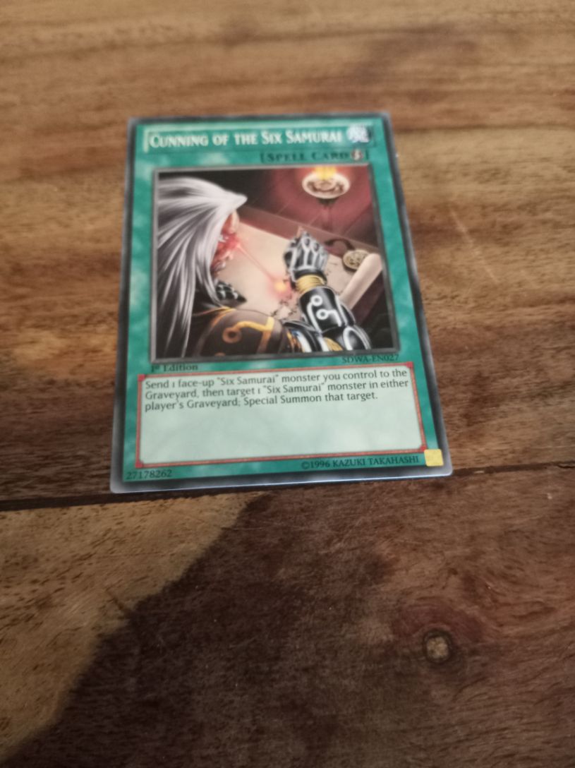 Yu-Gi-Oh! Cunning Of The Six Samurai SDWA-EN027