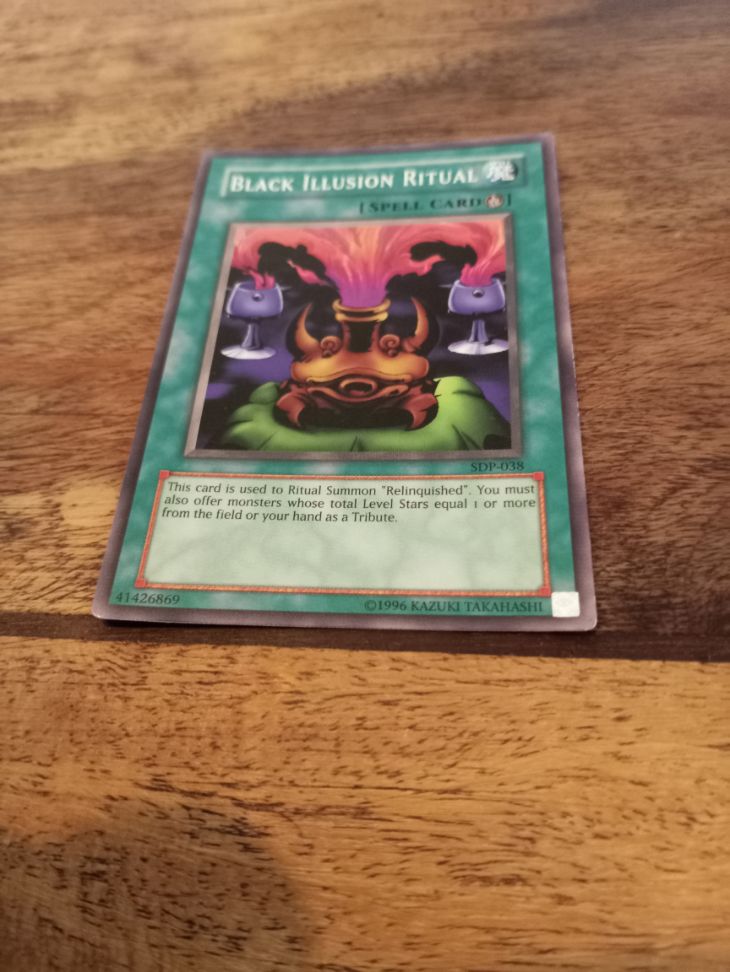 Yu-Gi-Oh! Black Illusion Ritual SDP-038