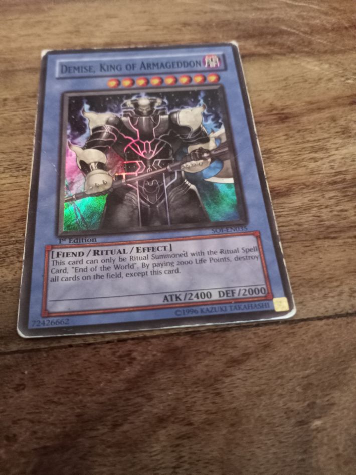 Yu-Gi-Oh! Demise, King of Armageddon SOI-EN035