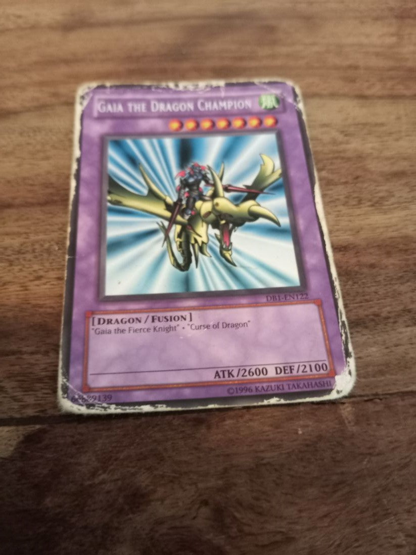 Yu-Gi-Oh! Gaia the Dragon Champion DB1-EN122