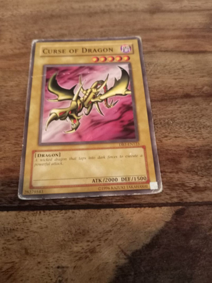 Yu-Gi-Oh! Curse of Dragon Dark DB1-EN123