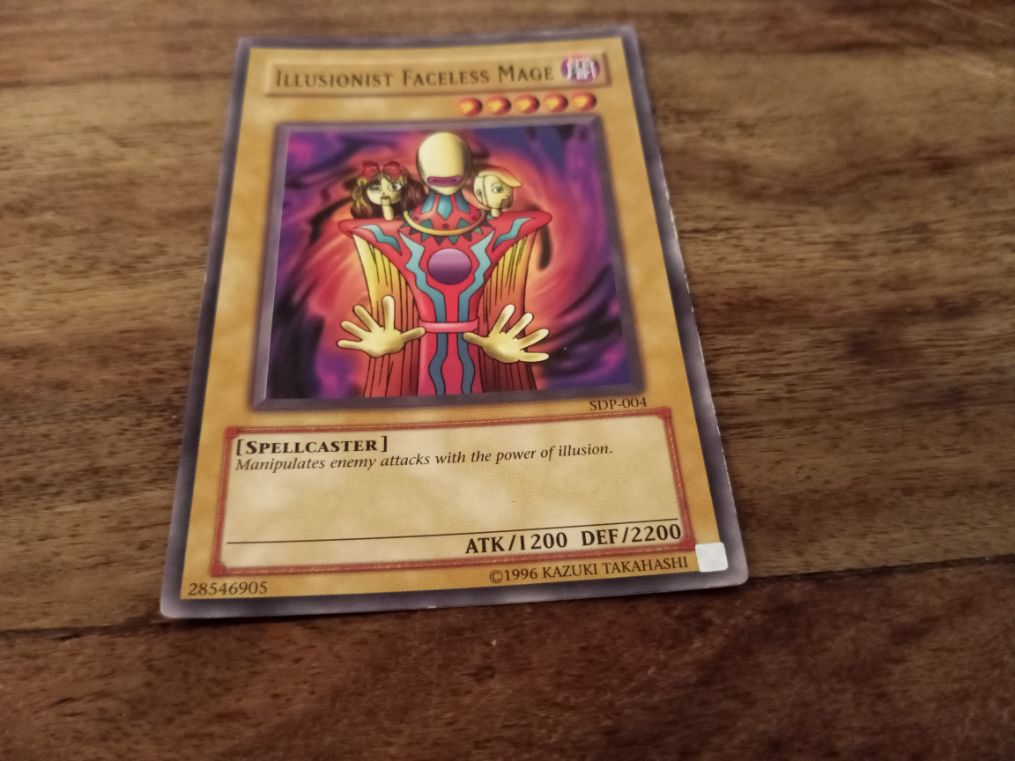 Yu-Gi-Oh! Illusionist Faceless Mage SDP-004