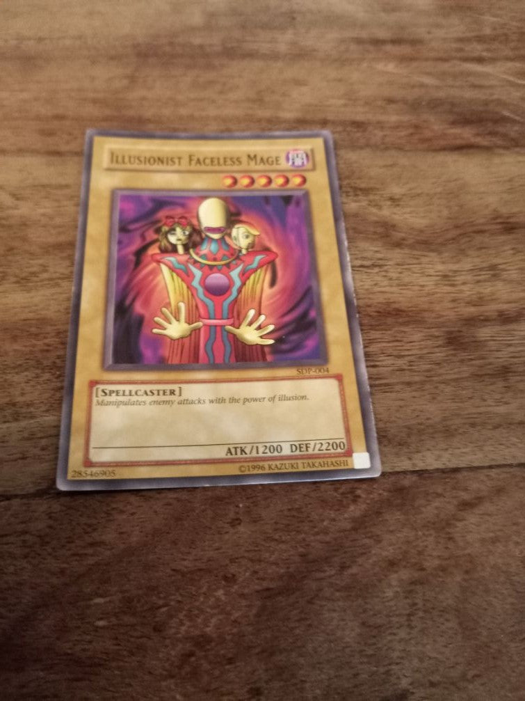 Yu-Gi-Oh! Illusionist Faceless Mage SDP-004