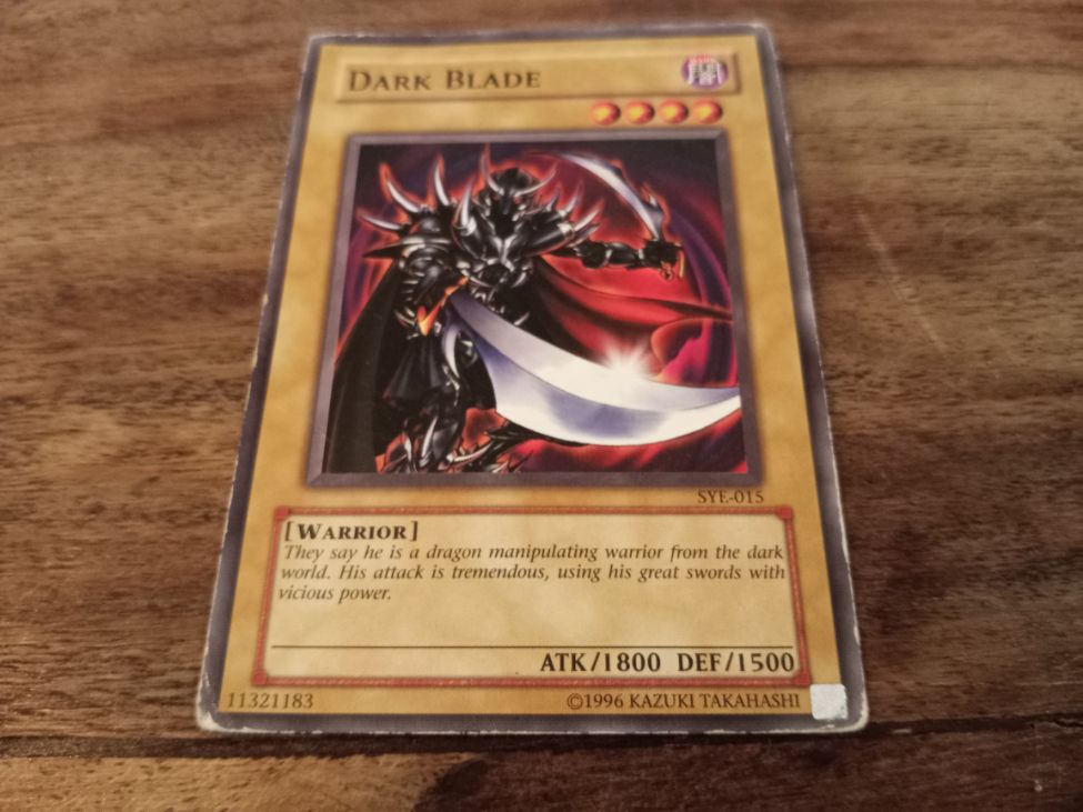 dark blade yugioh card Yu-Gi-Oh! Dark blade SYE-015 – AllRoleplaying.com