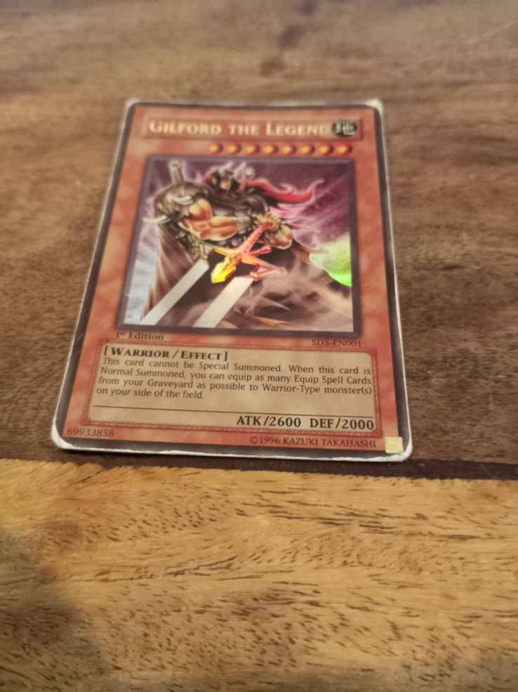 Yu-Gi-Oh! Gilford the Legend Holo SD5-EN001