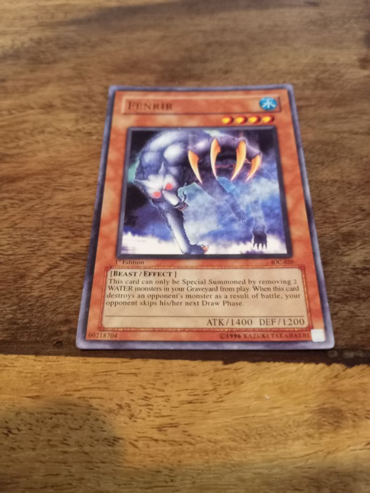 Yu-Gi-Oh! Fenrir 1st Edition IOC-020