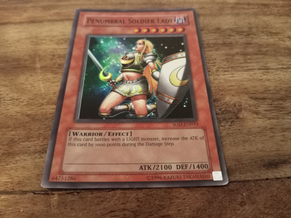 Yu-Gi-Oh! Penumbral Soldier Lady SOD-EN033