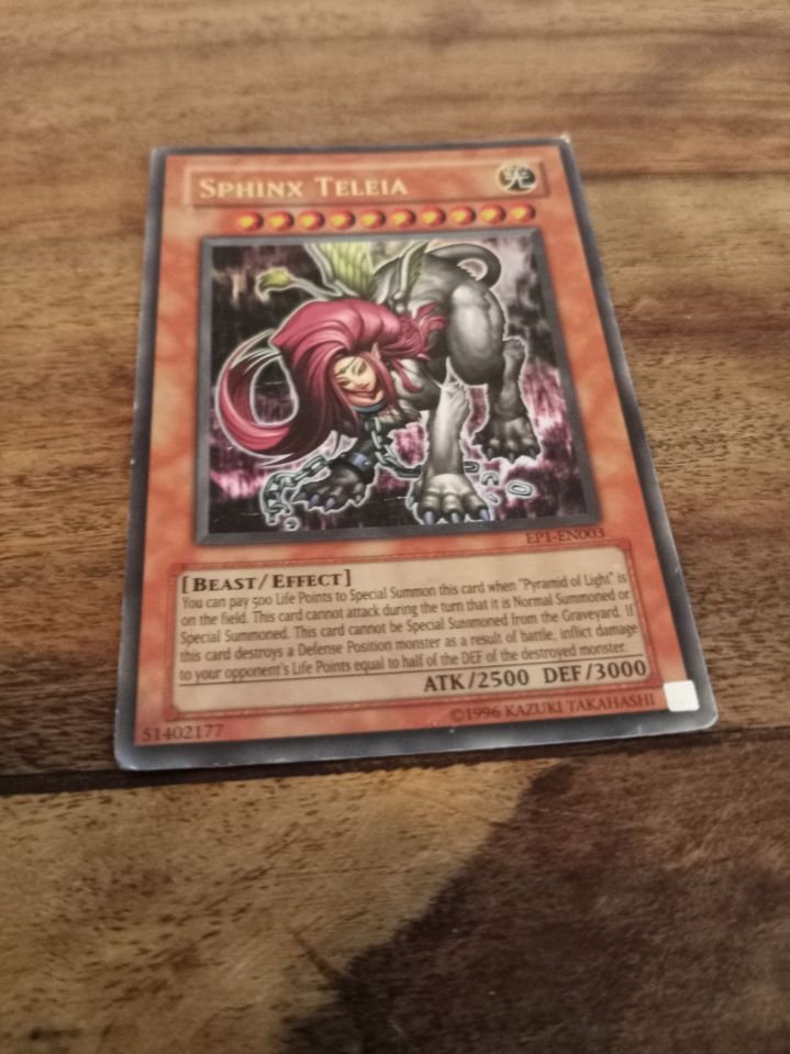 Yu-Gi-Oh! Sphinx Teleia Holo EP1-EN003