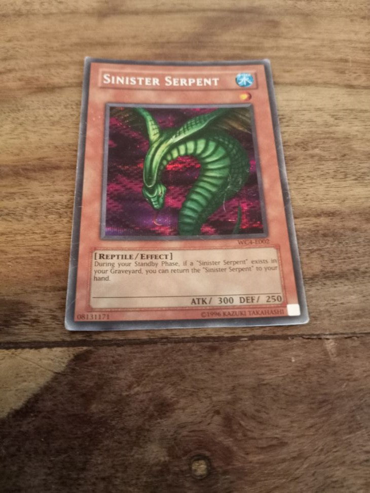 Yu-Gi-Oh! Sinister Serpent WC4-E002