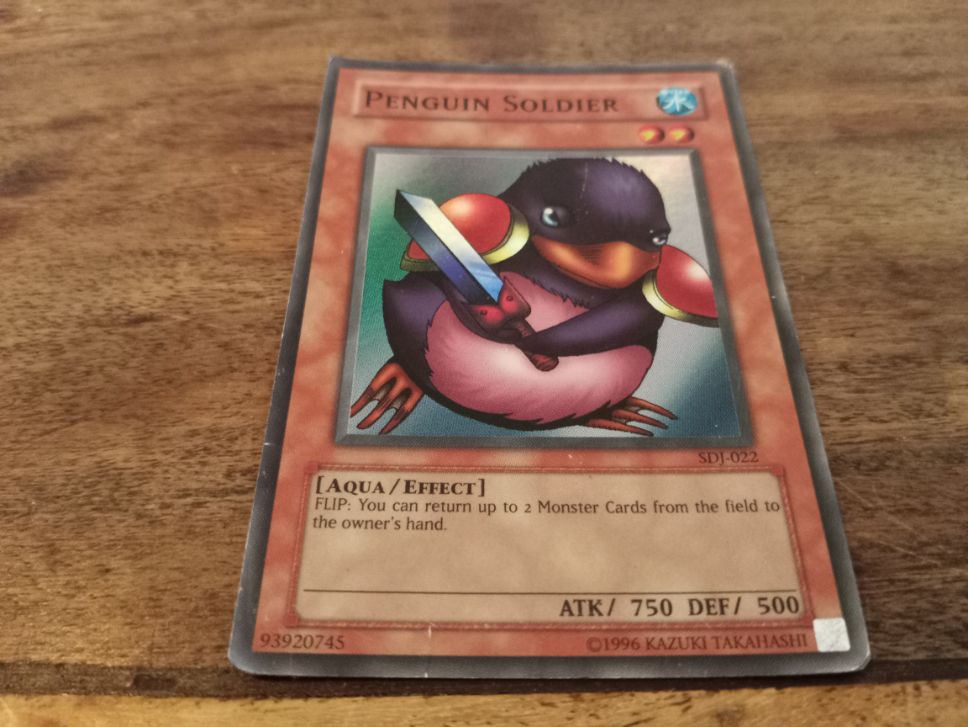 penguin cards yugioh Yu-Gi-Oh! Penguin Soldier SDJ-022 – AllRoleplaying.com