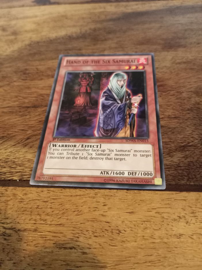 Yu-Gi-Oh! Hand of the Six Samurai SDWA-EN015