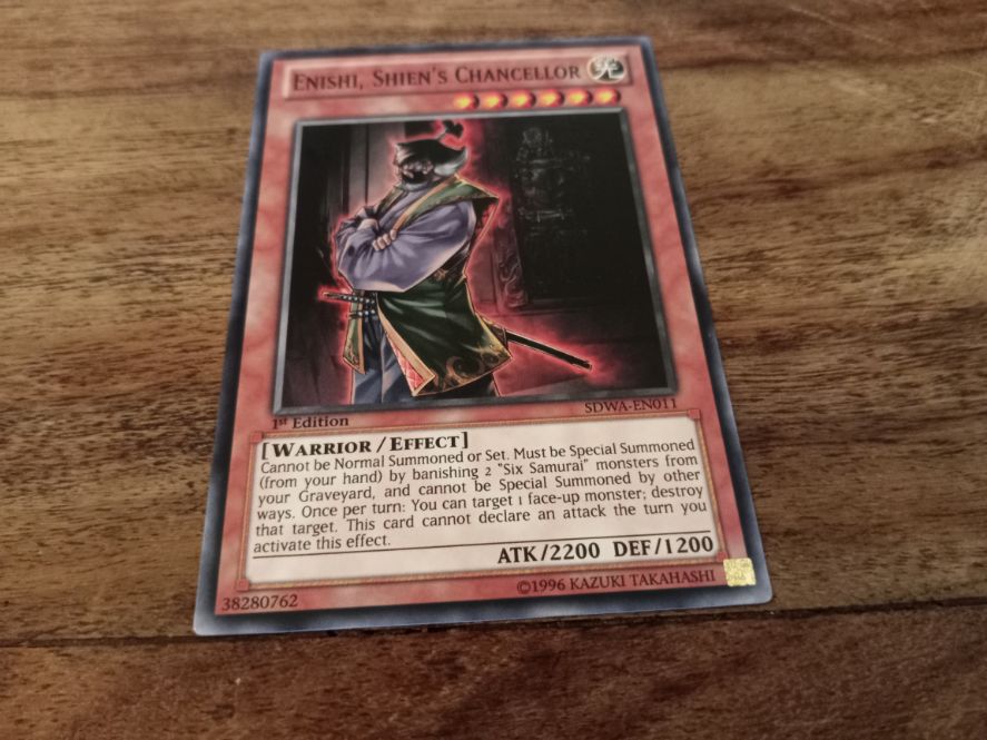 Yu-Gi-Oh! Enishi, Shien's Chancellor SDWA-EN011