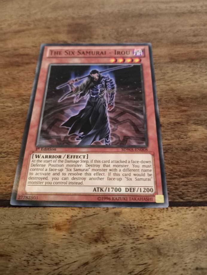Yu-Gi-Oh! The Six Samurai - Irou SDWA-EN008