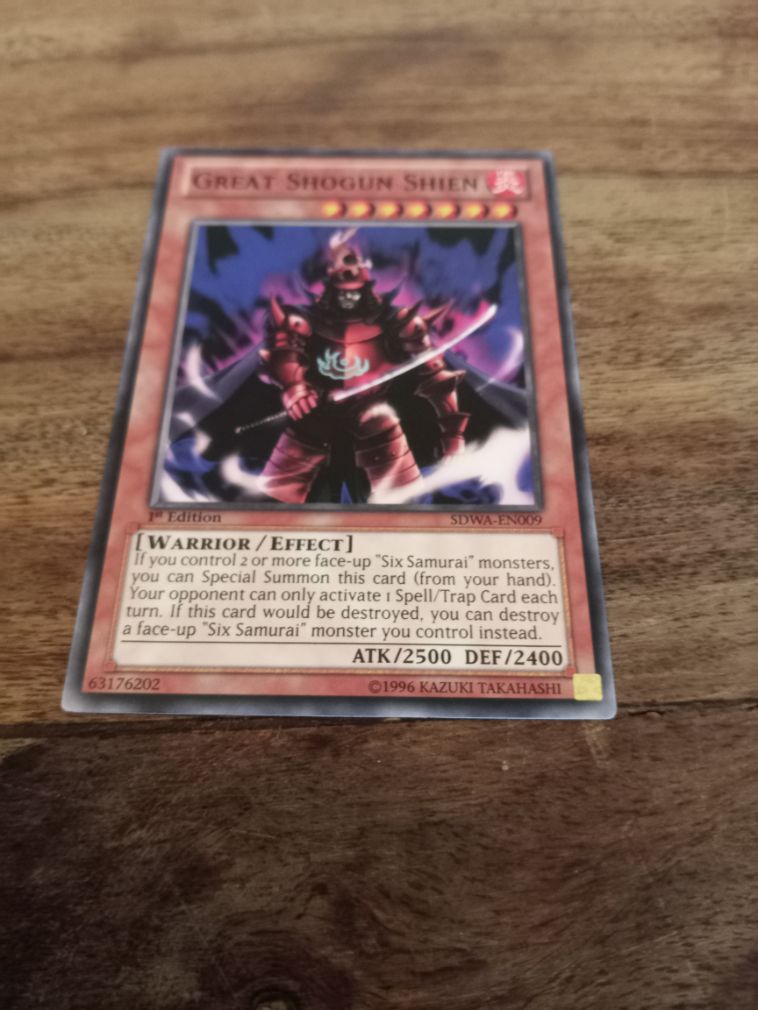 Yu-Gi-Oh! Great Shogun Shien SDWA-EN009