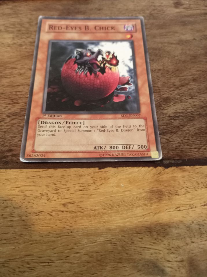 Yu-Gi-Oh! Red-Eyes B. Chick SD1-EN007