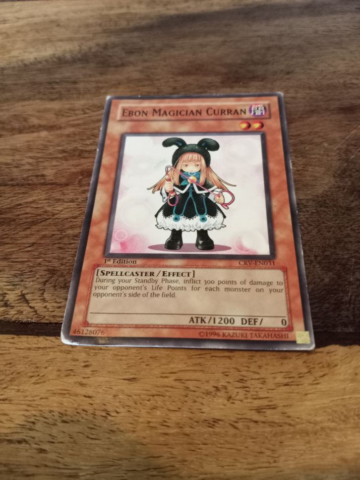Yu-Gi-Oh! Ebon Magician Curran CRV-EN031