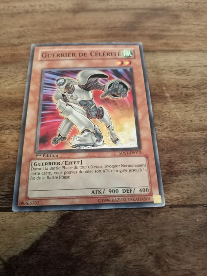 Yu-Gi-Oh! Celerity Warrior 5DS1-FR012