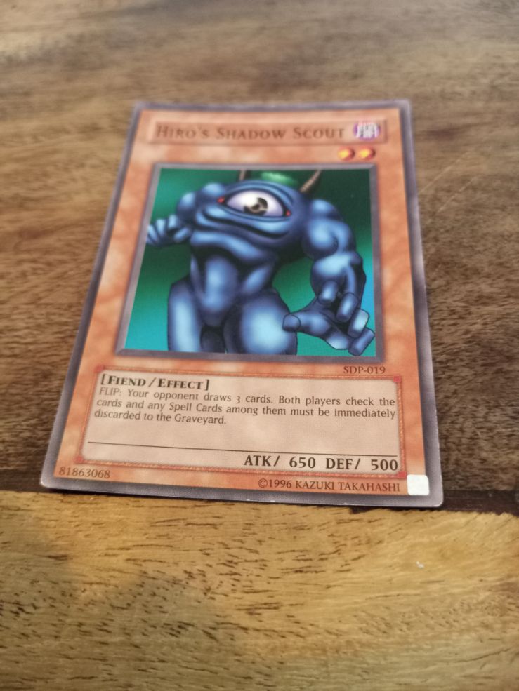 Yu-Gi-Oh! Hiro's Shadow Scout SDP-019