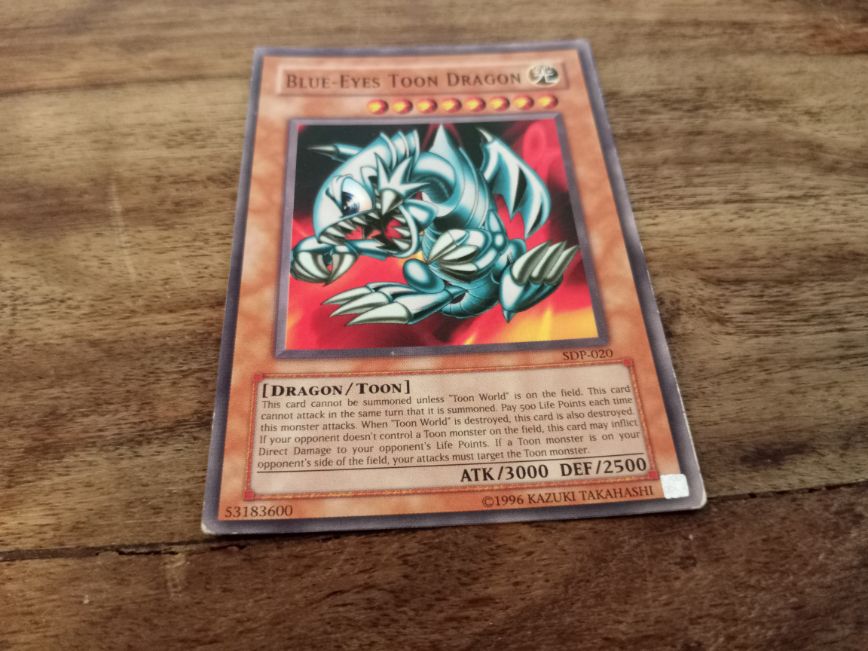 Yu-Gi-Oh! Blue Eyes Toon Dragon SDP-020 AllRoleplaying.com Yu-Gi-Oh! Blue Eyes Toon Dragon SDP-020 AllRoleplaying.com