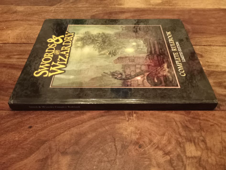 Swords & Wizardry Complete Rulebook Limited Edition Frog God Games 2011