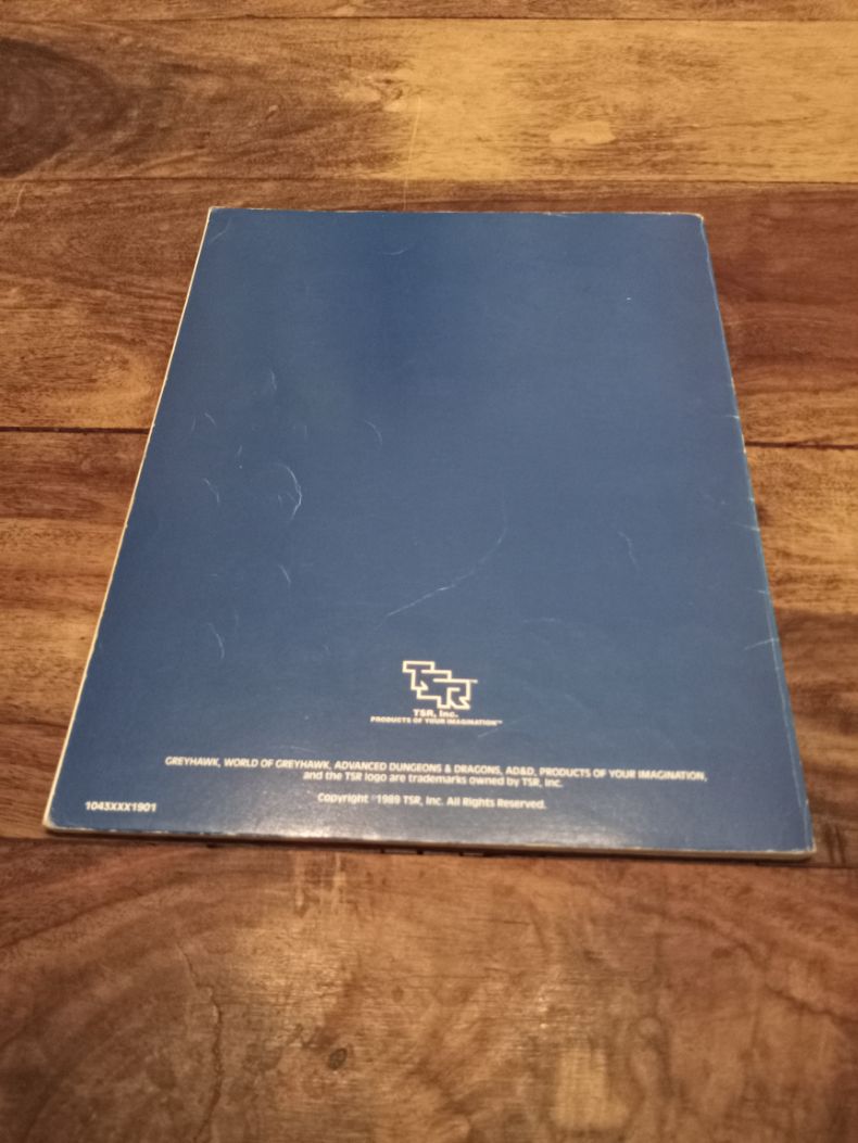 Greyhawk Gem of the Flanaess - City of Greyhawk AD&D TSR 1989