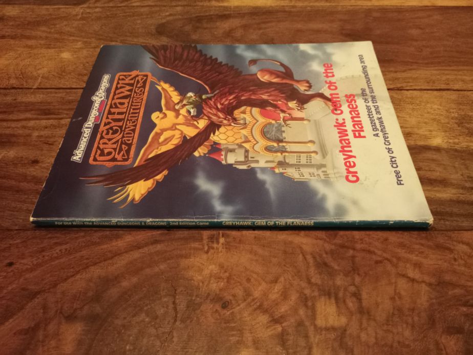 Greyhawk Gem of the Flanaess - City of Greyhawk AD&D TSR 1989