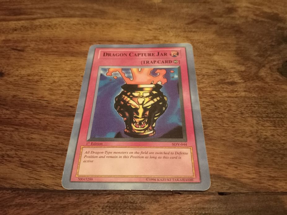 Yu-Gi-Oh! Dragon Capture Jar 1st Edition SDY-044