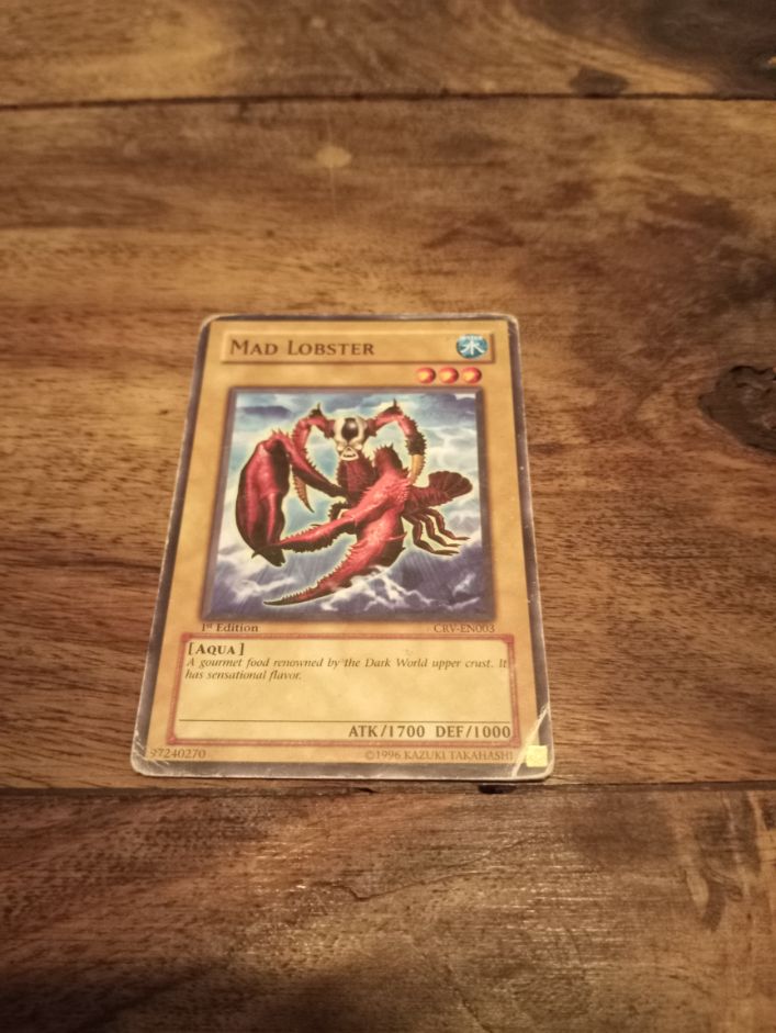 Yu-Gi-Oh! Mad Lobster CRV-EN003