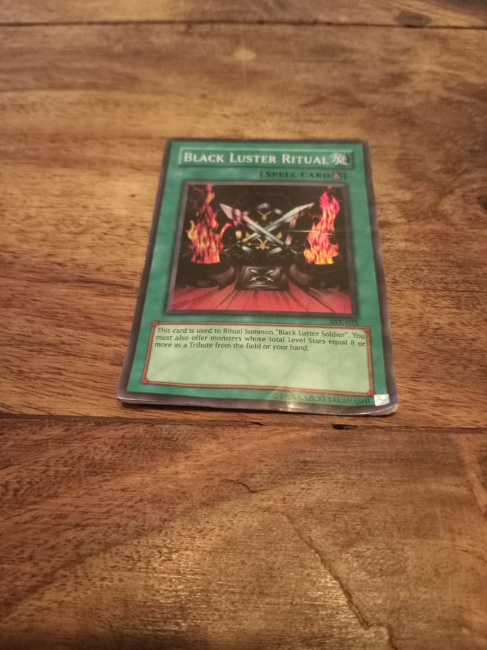 Yu-Gi-Oh! Black Luster Ritual Holo SYE-025 –