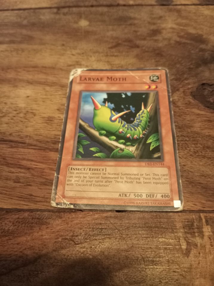 yugioh moth cards Yu-Gi-Oh! Larvae Moth DB1-EN144 – AllRoleplaying.com
