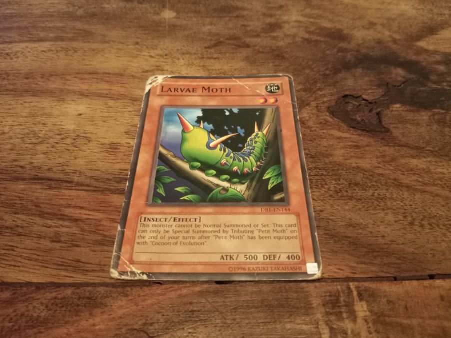 Yu-Gi-Oh! Larvae Moth DB1-EN144