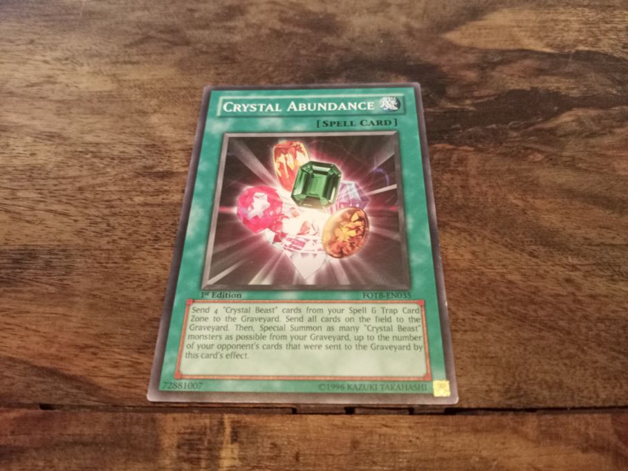 Yu-Gi-Oh! Crystal Abundance FOTB-EN035