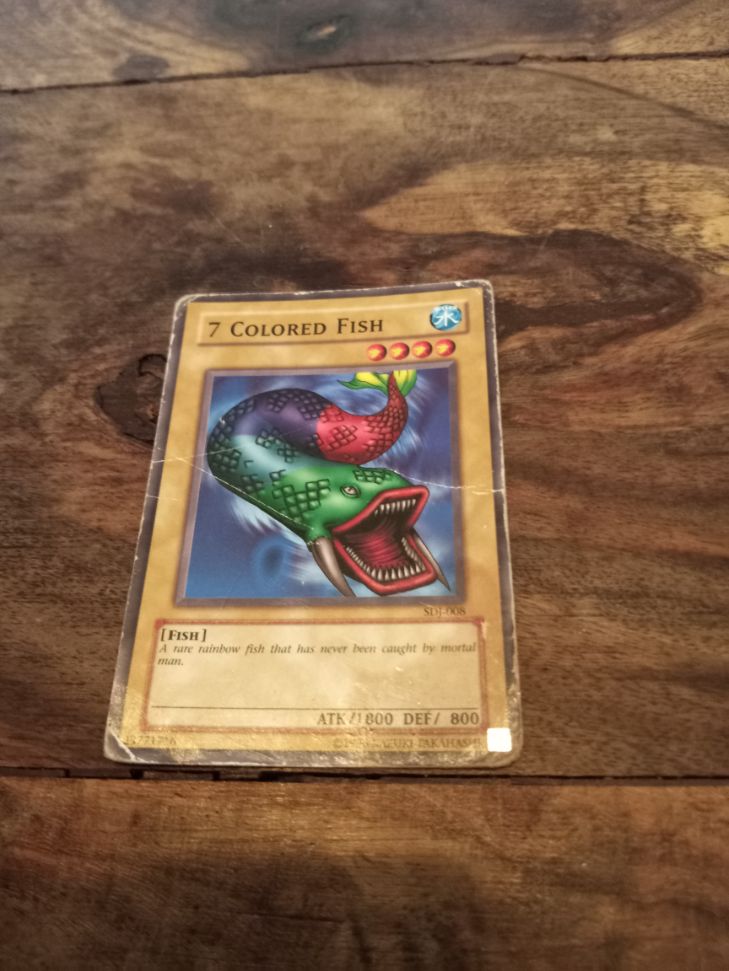 Yu-Gi-Oh! 7 Colored Fish SDJ-008